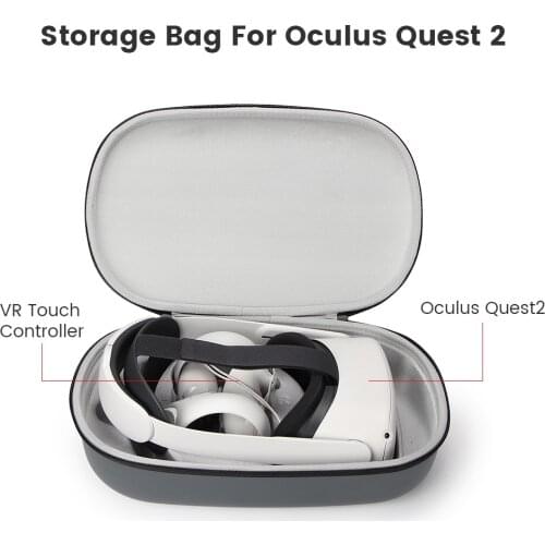 PU Waterproof Storage Bag for Oculus Quest 2 VR Travel Carrying Case Box Protable Bag For Oculus Quest 2 Bag VR Accessories