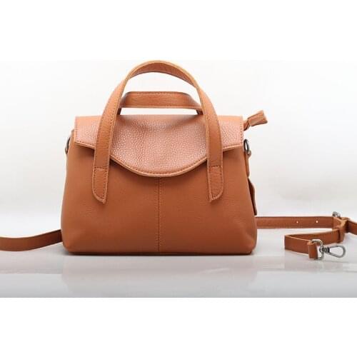 Top-Handle Bags Female Genuine Leather Hand Bag Fashion Shoulder Crossbody Bags For Ladies Luxury Designer Handbags Women Bags