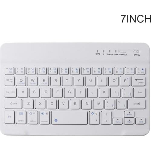 7/9/10 Inches Wireless Bluetooth Lightweight Rechargeable Keyboard Travel Keypad 1XCE