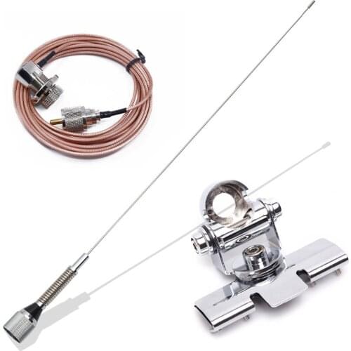 NAGOYA NL-144SP UHF 144MHz 2.15dBi 100W PL259 Antenna for Yaesu ICOM Kenwood TYT QYT KT-8900D Baojie BJ-318 Mobile Radio