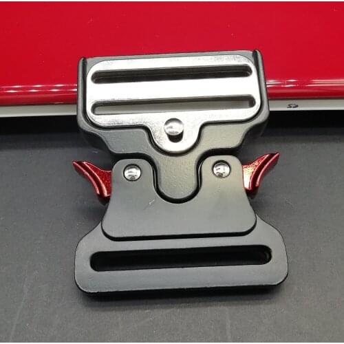 Side release metal buckles for 2 inches belt high supporting 2pcs/lot diy sports wear accessories 50mm Tactical suit buckle