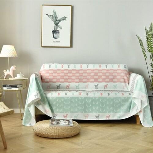 GY4079 Gyrohome Geometric Blanket Sofa Decorative Slipcover Stitching Rug Tapestry Carpet Home&Living