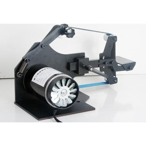 220V desktop belt machine sanding machine DIY woodworking polishing machine 762x25MM belt machine