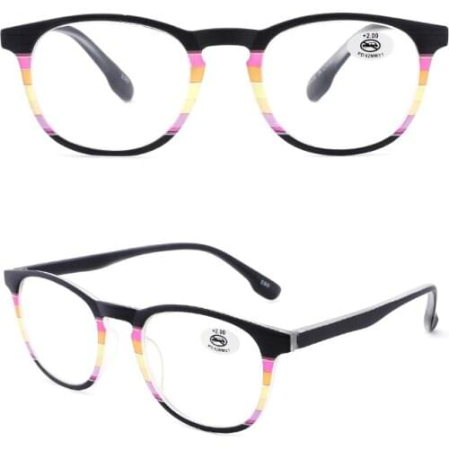 Oval Plastic Reading Glasses for sale in high quality Fashion Mothers Readers Cheap price Disdount comes with pouch and cloth