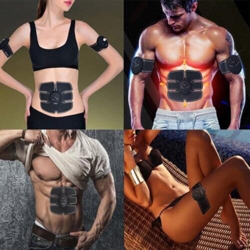 Portable Abs Abdominal Stimulator Muscle Toner Belt Arm Training Toner Body Muscle Women Men Home Office Gym Body Trainer