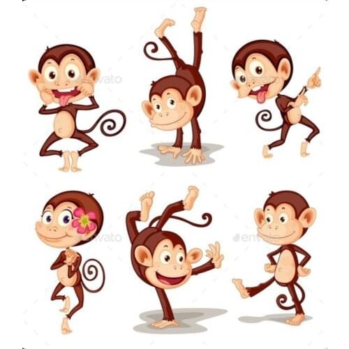 Monkey Animal Transparent Silicone Rubber Stamp And Metal Die Sheet Cling Scrapbooking DIY Cute Pattern Photo Album