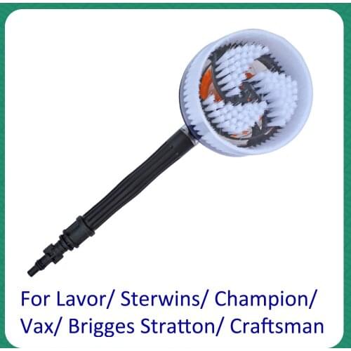 Car Wash Brush Round Brush for Lavor Sterwins Vax Champion Briggs Craftsman High Pressure Washer