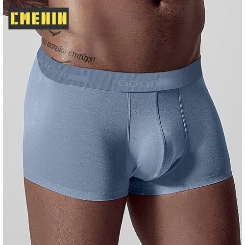 Free Shipping Underwear Mens Boxer Homme Patchwork Low waist Men Boxer Shorts Men Underwear Boxers Panties Freegun AD7503