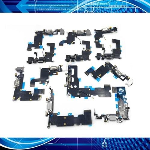 Charger USB Connector For iPhone For iPhone 5 5g 5c 5s 6 6g 6s 6plus Charger Charging Port USB Dock Connector Flex Cable