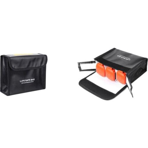 Battery Protective Explosion-proof Storage Bag Li-Po Safe Bag Battery Case for Autel Robotics EVO II/Pro/Dual Series Drone