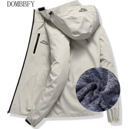 Winter Fleece Military Hiking Jackets Men Windproof Waterproof Outwear Parka Mens Windbreaker Army Raincoat Coat Overcoat 5XL