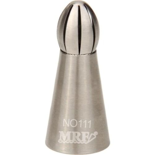 20pcs/lot)Free Shipping FDA High Quality Stainless Steel Small Twist Ball Flower Pastry Piping Nozzle #NO111