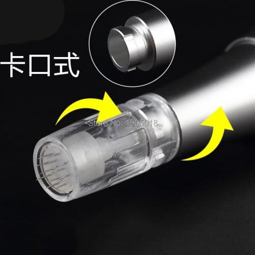 50pcs permanent makeup nano MTS needles Round/Square nano needle 12pin/36pin/42pin for digital eyebrow tattoo pen machine