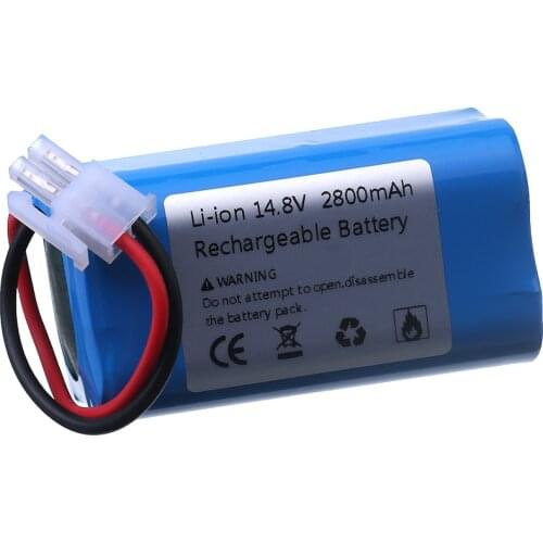 1-4pcs original Rechargeable Battery for ILIFE 14.8V 2800mAh robotic vacuum cleaner accessories parts for Chuwi ilife A4 A4s A6