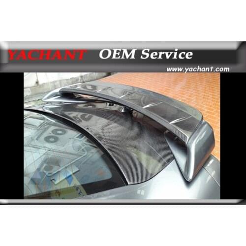 Car-Styling Carbon Fiber Rear Spoiler Gurney Flap Fit For 2008-2013 Nissan R35 GTR WA Style Gurney Flap