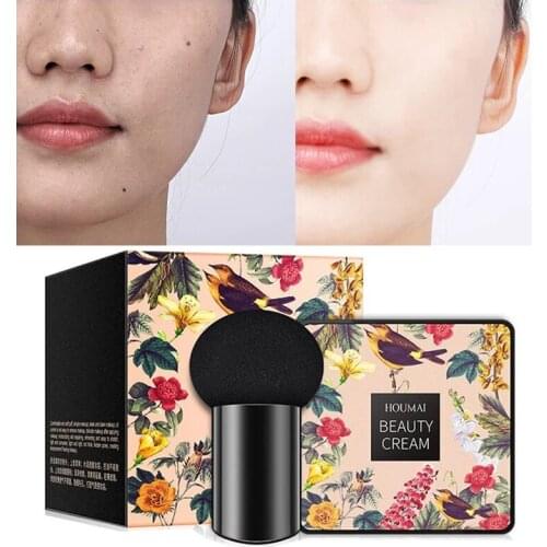 Mushroom Head BB Air Cushion Foundation CC Cream Concealer Whitening Makeup Cosmetic Waterproof Brighten Face Base Tone