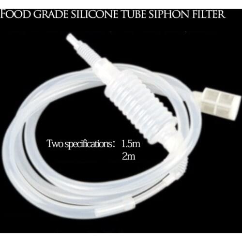 Home wine making tools siphon plastic silicone hose homemade beer wine food grade brewing automotive liquid pump tool universal