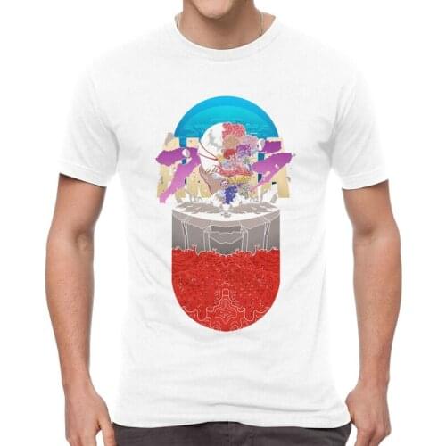 Aikra T Shirts Men Short Sleeve 100% Cotton T-shirts Good for Health Bad for Education Tee Fashion Tshirt Gift Idea