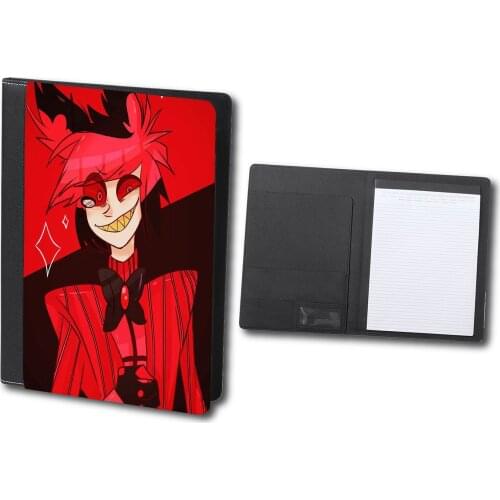 MERCHANDMANIA elegant folder HAZBIN HOTEL ALASTOR drawing school material child office custom Institute
