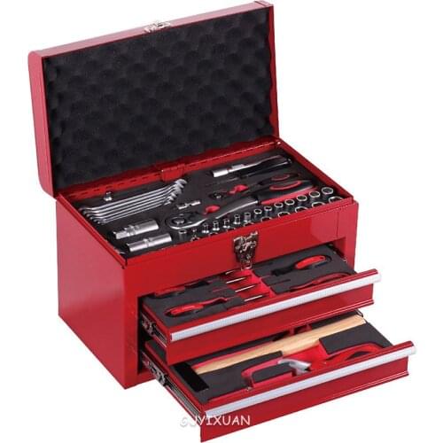 Auto Repair Tool Set/Socket Set/Portable Ratchet Wrench/Auto Repair Tool Box/74 Auto Repair Tool Set/Quick Repair Tool Collectio