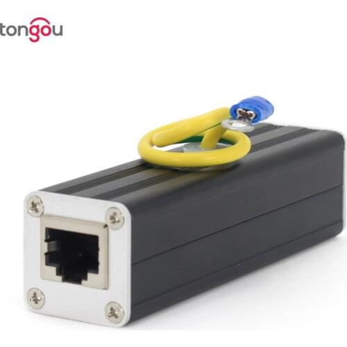 Network Signal Surge Protective Device Ethernet SPD RJ45 Lightning Arrester 100M 1000M TONGOU