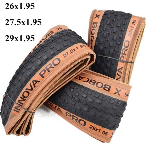 INNOVA 26*1.95 27.5*1.95 29*1.95 Ultralight MTB Bike Tires 26er Mountain Bike Tire Yellow/Black Edge Cycling Tyres Bicycle Tire