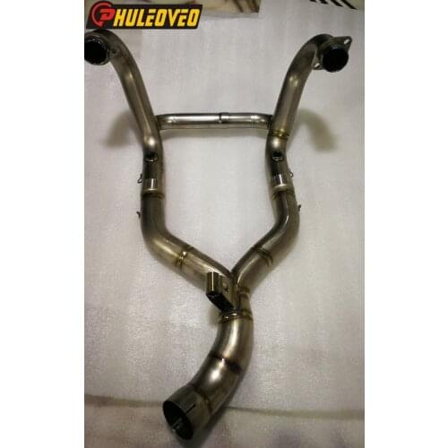 Titanium Alloy for BMW R nineT Motorcycle Exhaust System Header Tube Front Link Pipe for BMW R nineT RnineT Muffler Escape Moto