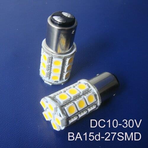 High quality 5050 12/24VAC/DC 5W BA15D led Warning Signal light,BA15D 24V led Yacht Boat ship Lamp Bulbs free shipping 50pcs/lot