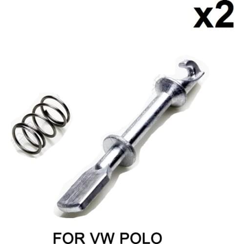 X2 set For VW Polo Classic Derby Door Lock Cylinder Repair Kit Front Left & Right Oem 6K4837223