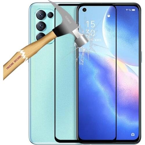 Full Cover Full glue Tempered Glass For OPPO Reno 5K Screen Protector protective film For OPPO Reno 5K Glass