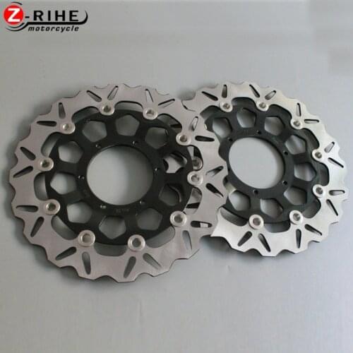 2PCS Front Floating Brake Disc Rotor motorcycle parts Aluminum Brake Rotors For HONDA CBR1000RR CBR1000 RR 2004 2005 04 05 cbr