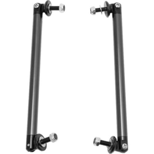 2x Adjustable Universal Front Rear Bumper Lip Splitter Strut Brace Rod Support Bar