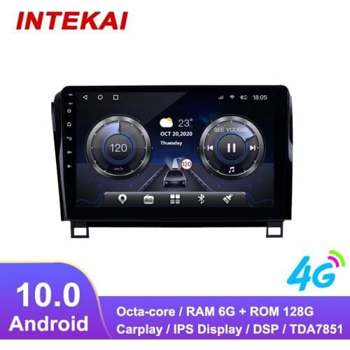9"Android 10.0 Car Radio GPS Navigation autoradio multimedia player for Toyota Tundra Sequoia head unit stereo