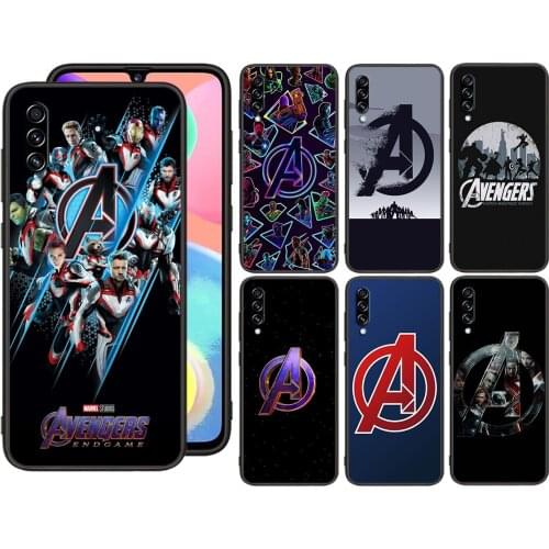 Marvel Avengers Logo For Samsung Galaxy A90 A80 A70S A60 A50S A50 A40 A40S A30 A30S A20E A20S A10S A10 A2Phone Case