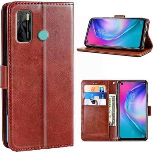Luxury Leather Wallet Case For Tecno Spark 7 6 Go 5 Pro 4 Lite 3 Camon 17 15 12 Pro Air 16S 11 Holder Card Slots Flip Cover