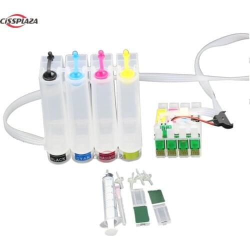 CISSPLAZA T2521 252xlCISS compatible for EPSON WorkForce WF-3620 WF-3640 WF-7610 WF-7620 WF-7710 WF-7720 WF-7210 PRINTER