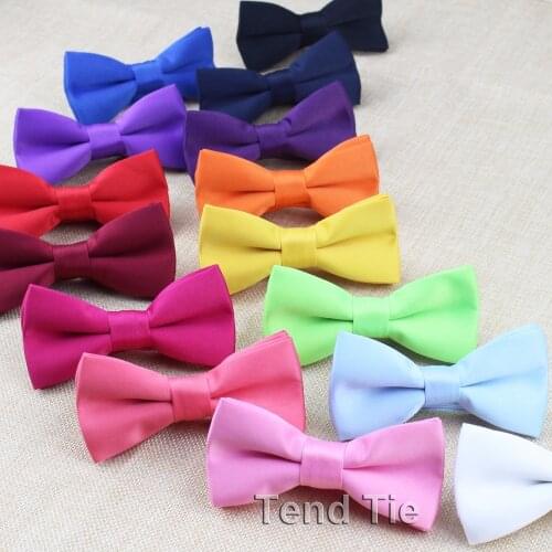 Colorful Matt Classic Baby Kid Bowties Boy/Girl Children Tuxedo Bowties Pet Dog Cat Necktie Butterfly