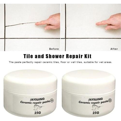Ceramic Repair Paste Instant Metal Plastic Ceramic Glass Bathtub Powerful Repair Agent For Crack Ceramic Bathroom Tub Floor