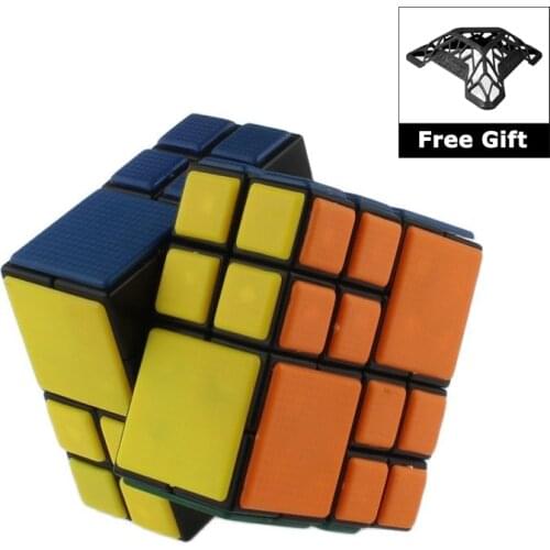 Cubetwist Bandaged Magic Cube Professional Puzzle Cubes AI Cube Speed Puzzle Magic Cube Educational Cubo Magico Toys 65mm