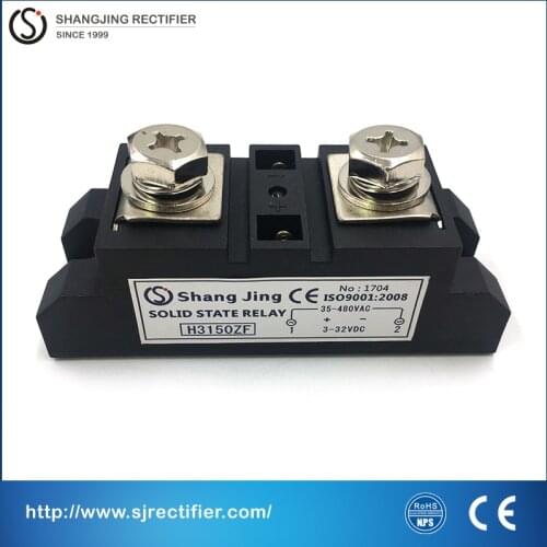 New style SSR current 150A contactless switch function no sparks input 3~32VDC output 35~480VAC industry solid state relay