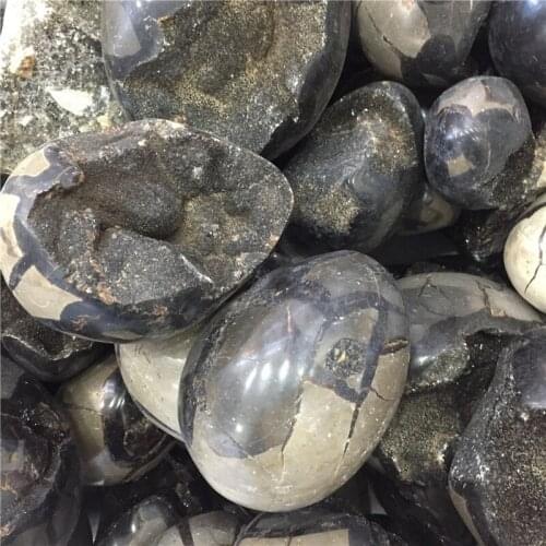 Wholesale natural septarian geode crystal quartz for home decor