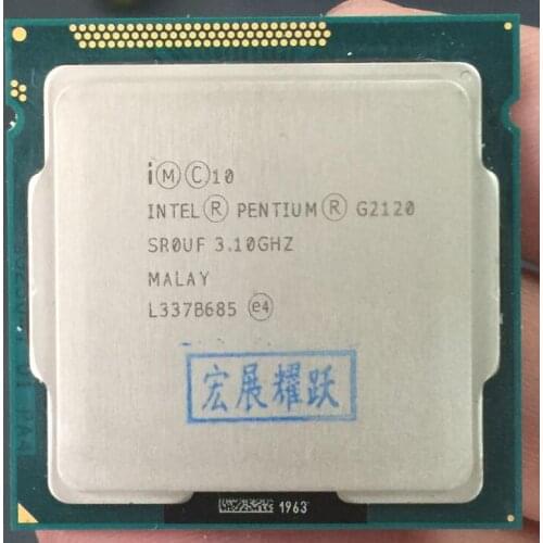 Intel Pentium Processor G2120 (3M Cache, 3.10 GHz) CPU LGA 1155 100% working properly Desktop Processor PC Computer Desktop CPU
