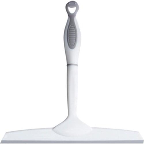Glass Clean Wiper Shower Window Squeegee Rubber Comfortable And Non-slip Suitable For Bathroom Kitchen Mirrors And Tiled Walls