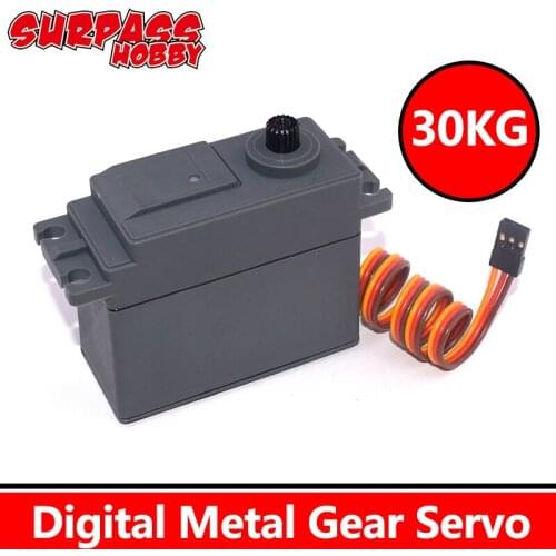 30KG Metal Servos Waterproof Steel Digital 30kg Servo High Torque For RC 1/5 Baja Redcat Rovan Team Losi 5B Buggy Monster Truck