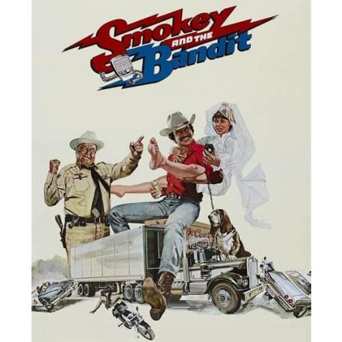 Lot style Choose Smokey and the Bandit MOVIE Art print Silk poster Home Wall Decor