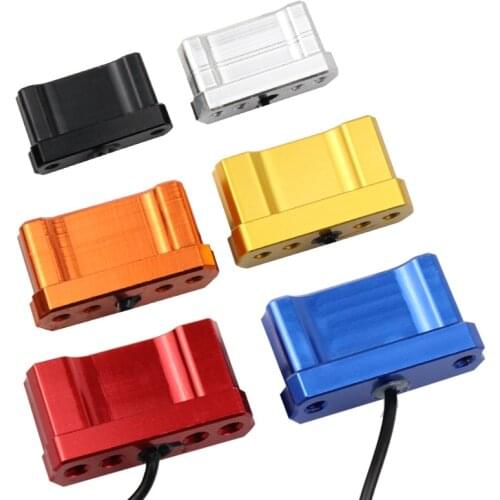 Motorcycle universal rear taillight LED license plate light scooter license plate light electric motorcycle license plate frame