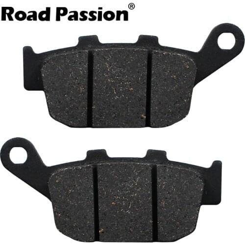 Road Passion Motorcycle Rear Brake Pads For HONDA FES125 FES 125 150 2003-2006 CB250 CB 250 FT/FV/FX/FY/F1 Hornet 1996-2001