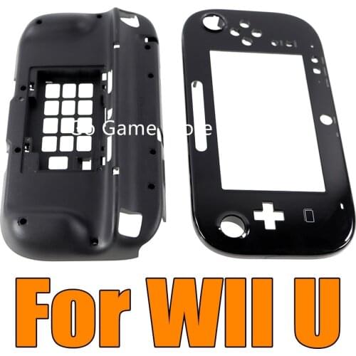 1set For WiiU Wii U Gamepad Body Protector Cover Shell without battery cover Housing shell Case cover