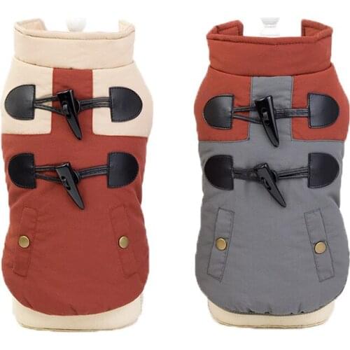 Winter Dog Coat Jacket Vest Warm Pet Costume Outfit Cat Chihuahua Yorkie Poodle Bichon Schnauzer Dog Clothing Dropship Product