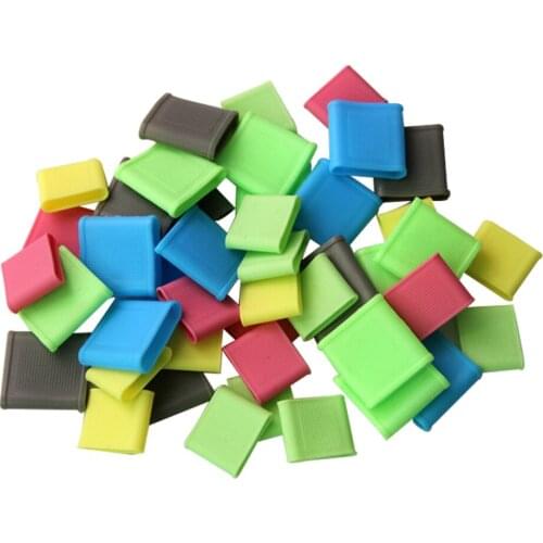 10Pcs/Set Golf Finger Toe Silicon Anti-slip Grip Support Sleeve Protector Grip For Men Women Golf Finger Protection Multi Colors